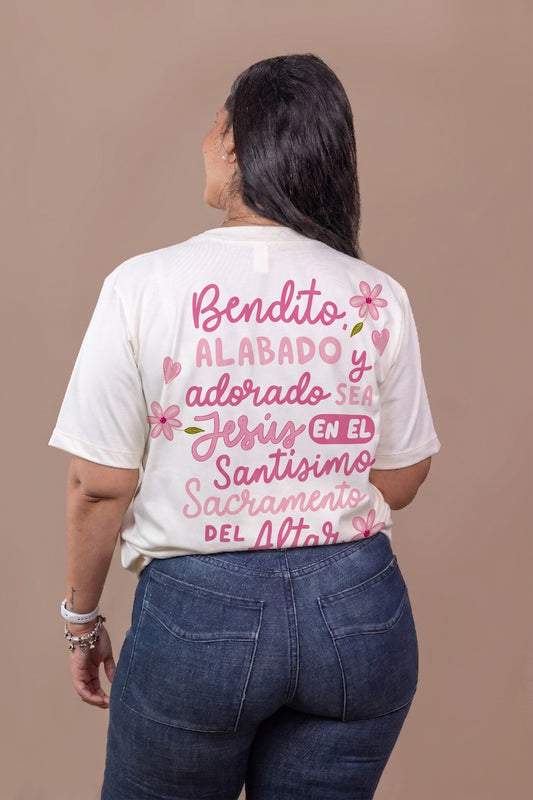 CAMISETA FUENTE DE VIDA - SANTISIMO