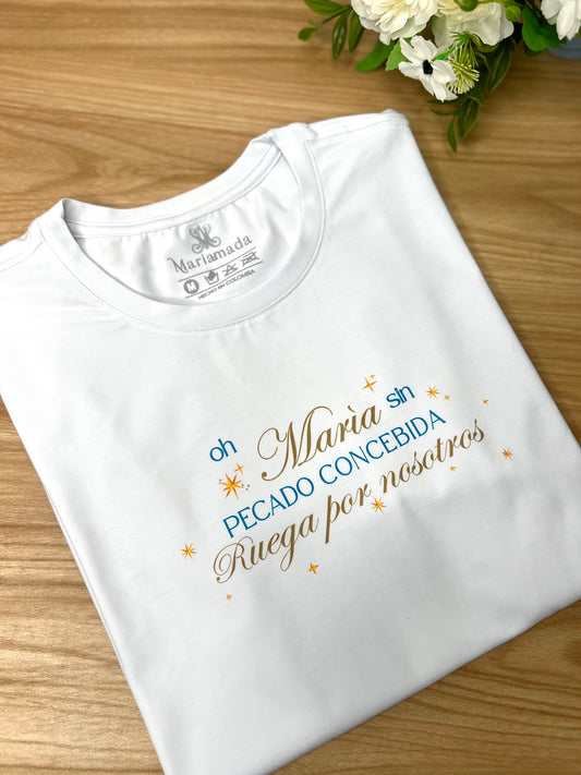 CAMISETA VIRGEN DE LA MEDALLA MILAGROSA