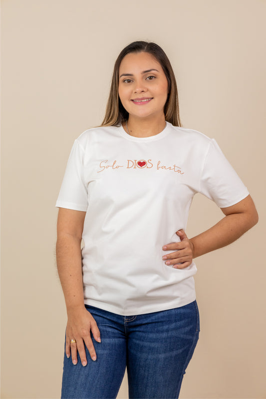 CAMISETA SOLO DIOS BASTA