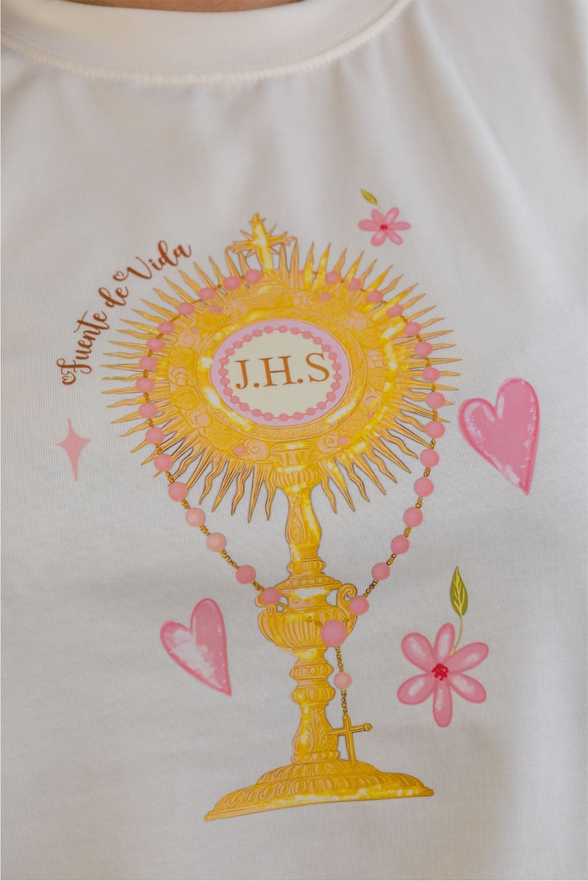 CAMISETA FUENTE DE VIDA - SANTISIMO