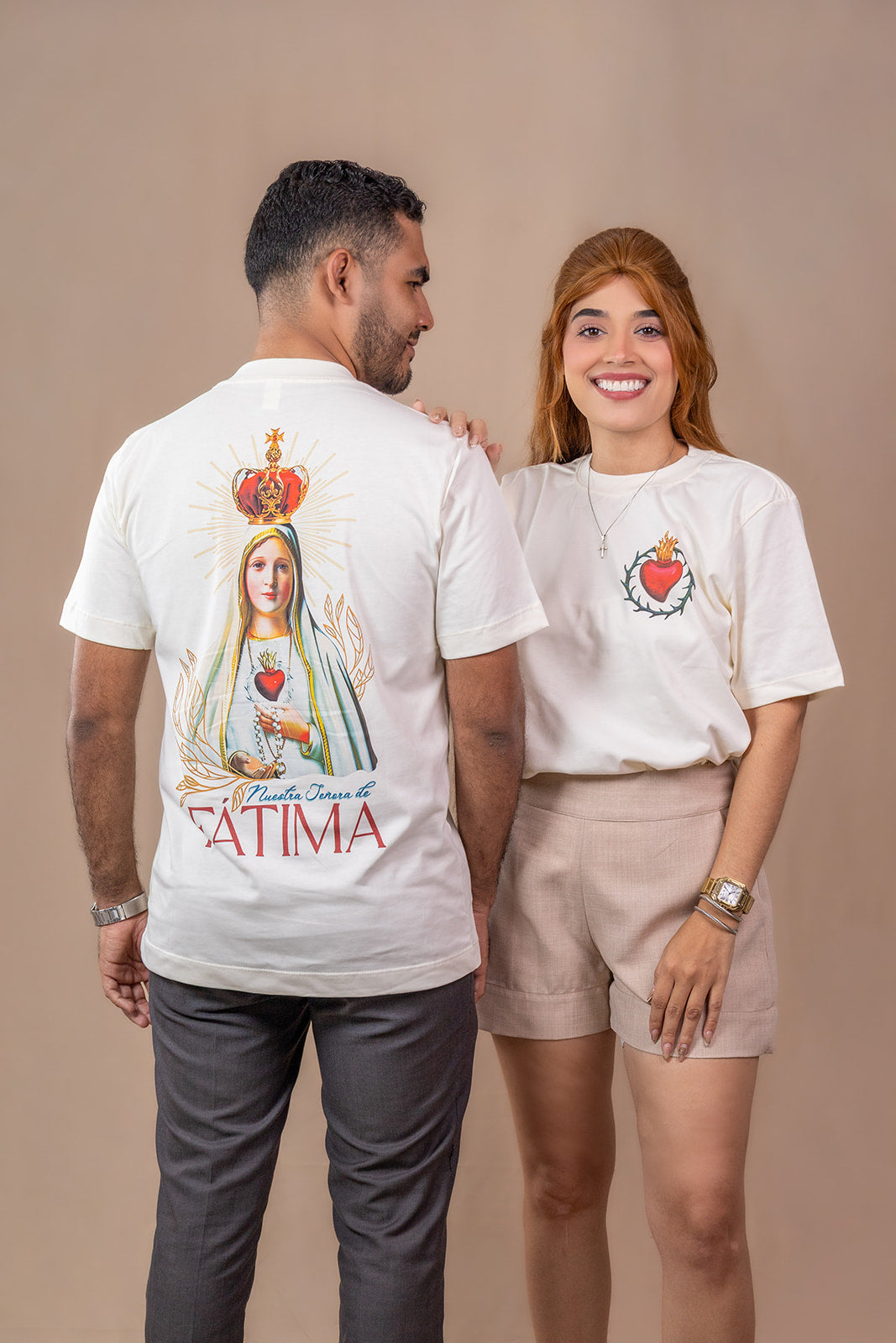 CAMISETA SEÑORA DE FATIMA