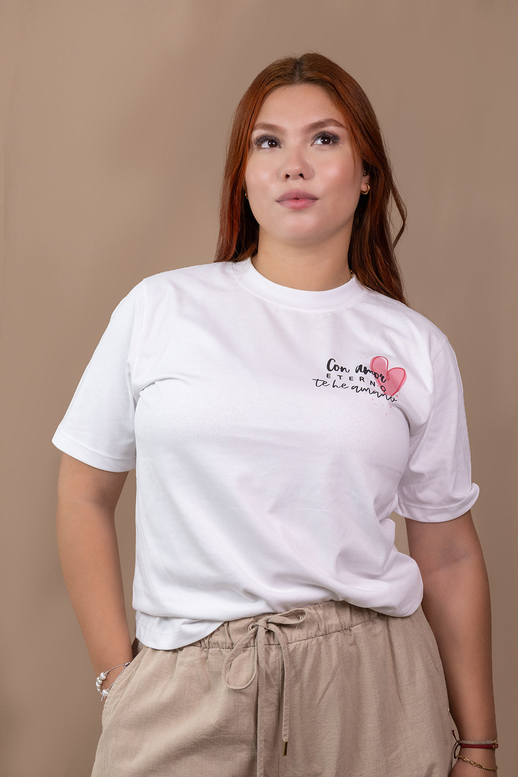 CAMISETA CON AMOR ETERNO