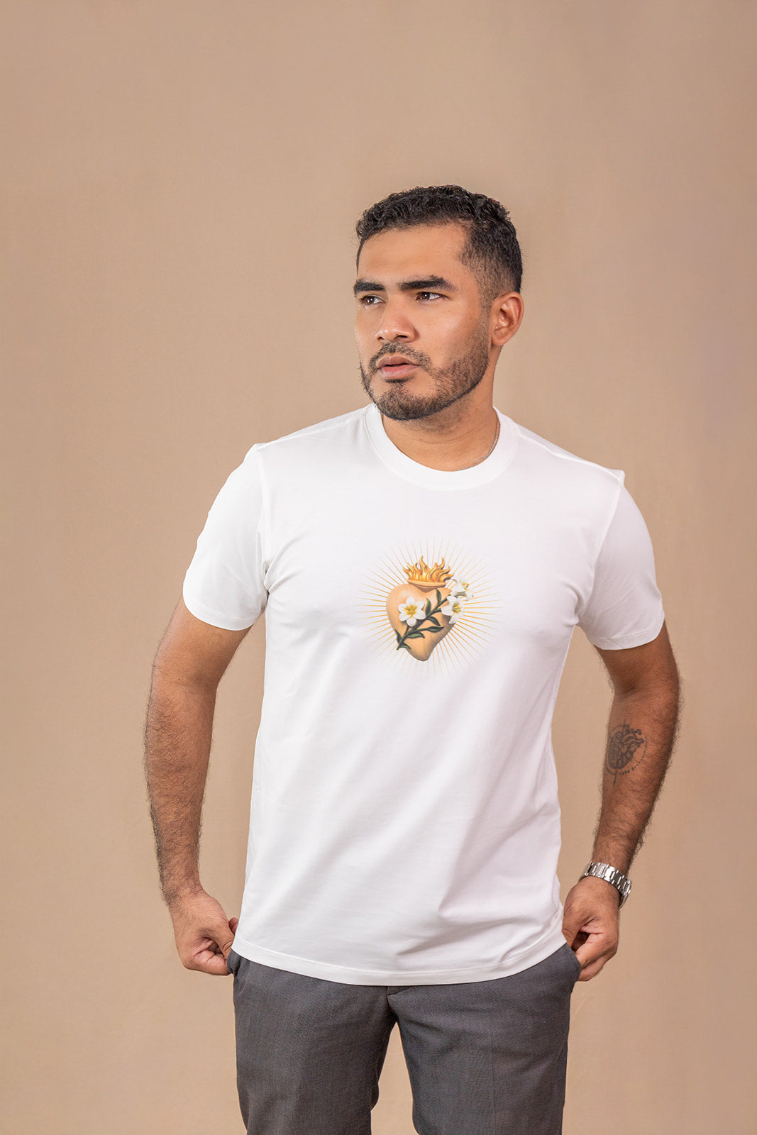CAMISETA SAN JOSÈ - Algodon licrado unisex