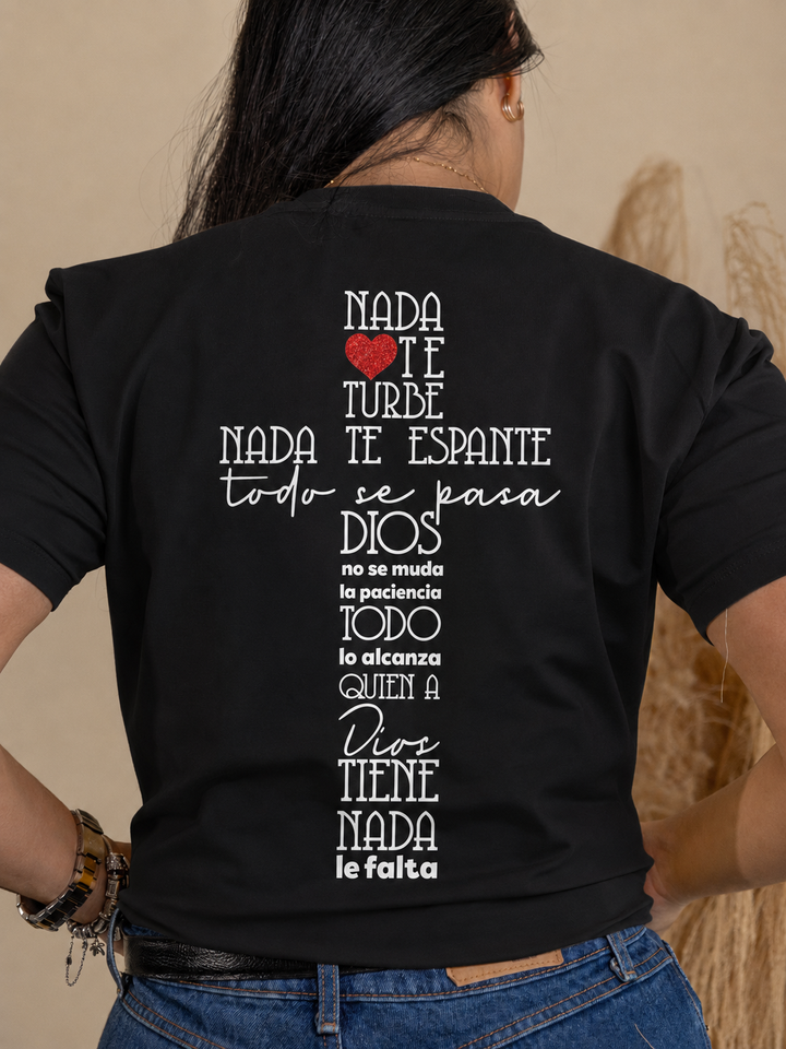 CAMISETA SOLO  DIOS BASTA