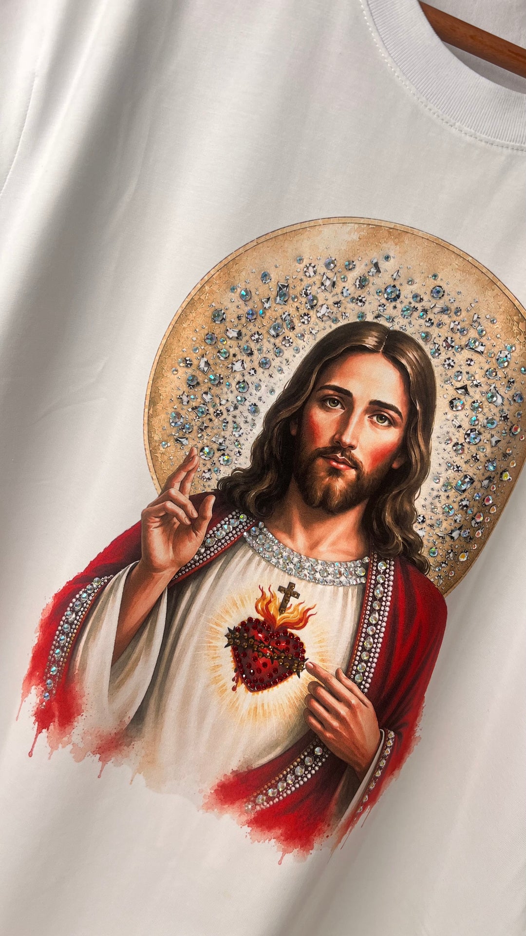 CAMISETA SAGRADO CORAZON DE JESÚS *Nueva*