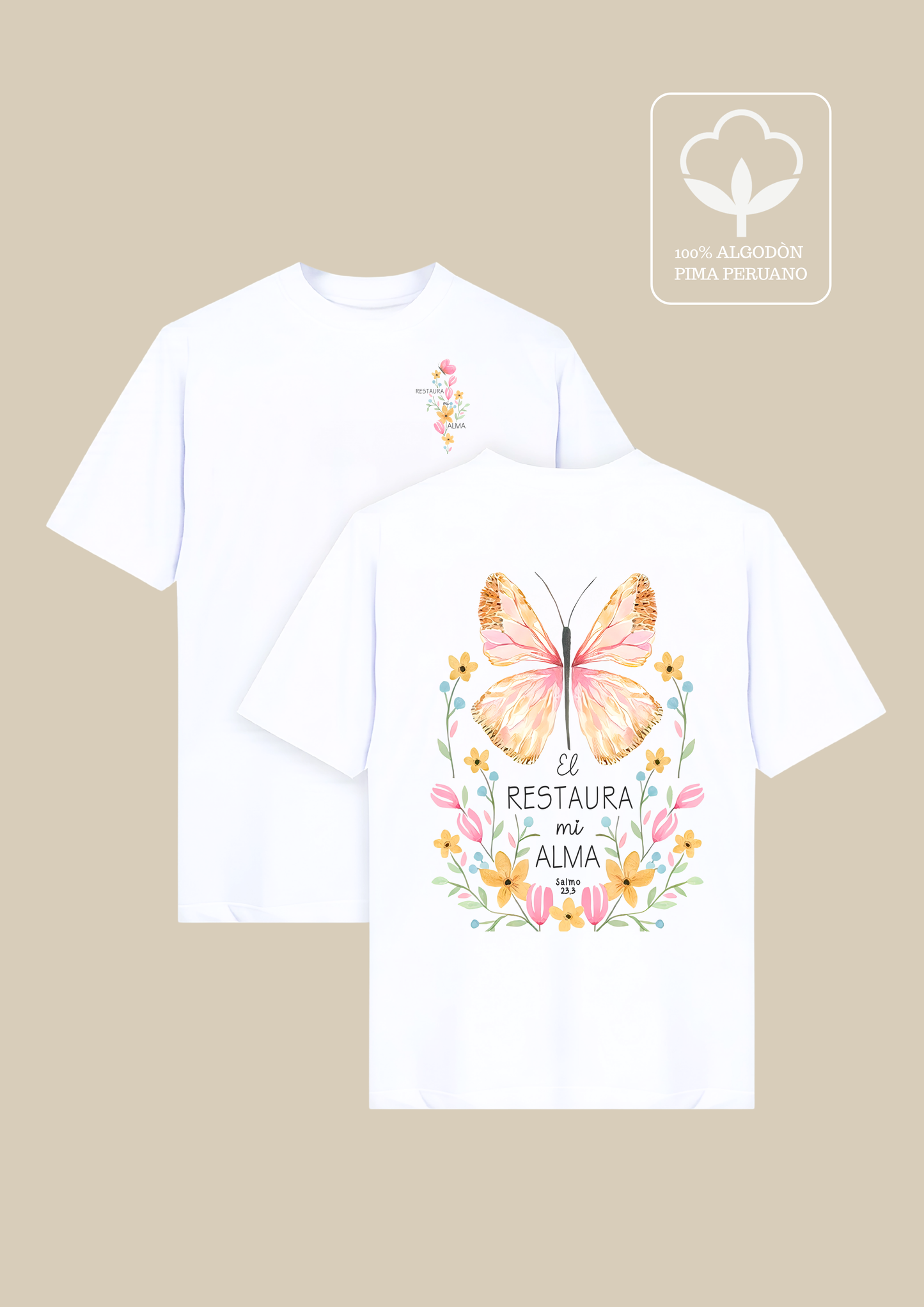 CAMISETA RESTAURA MI ALMA