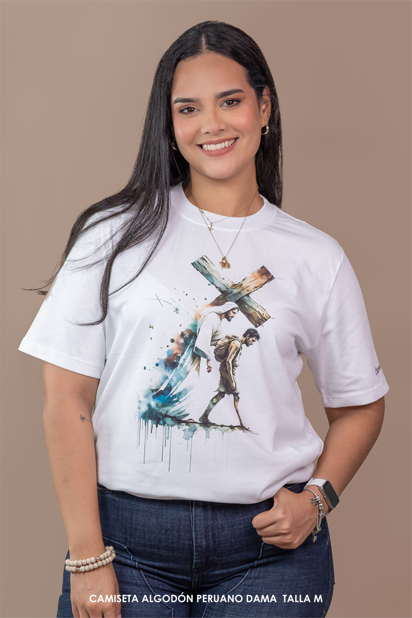 CAMISETA CAMINANDO CON JESÙS