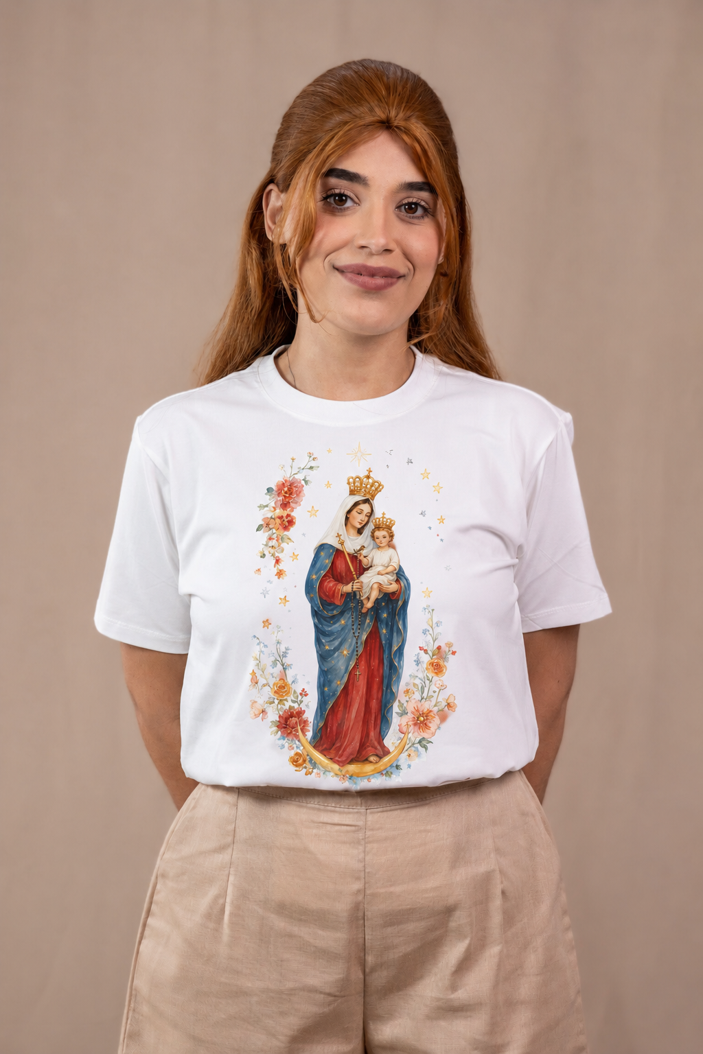 CAMISETA VIRGEN DE CHIQUINQUIRÁ