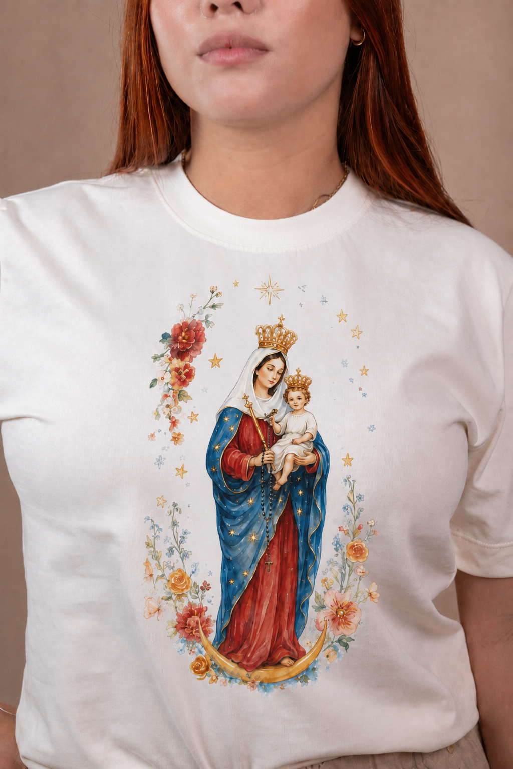 CAMISETA VIRGEN DE CHIQUINQUIRÁ