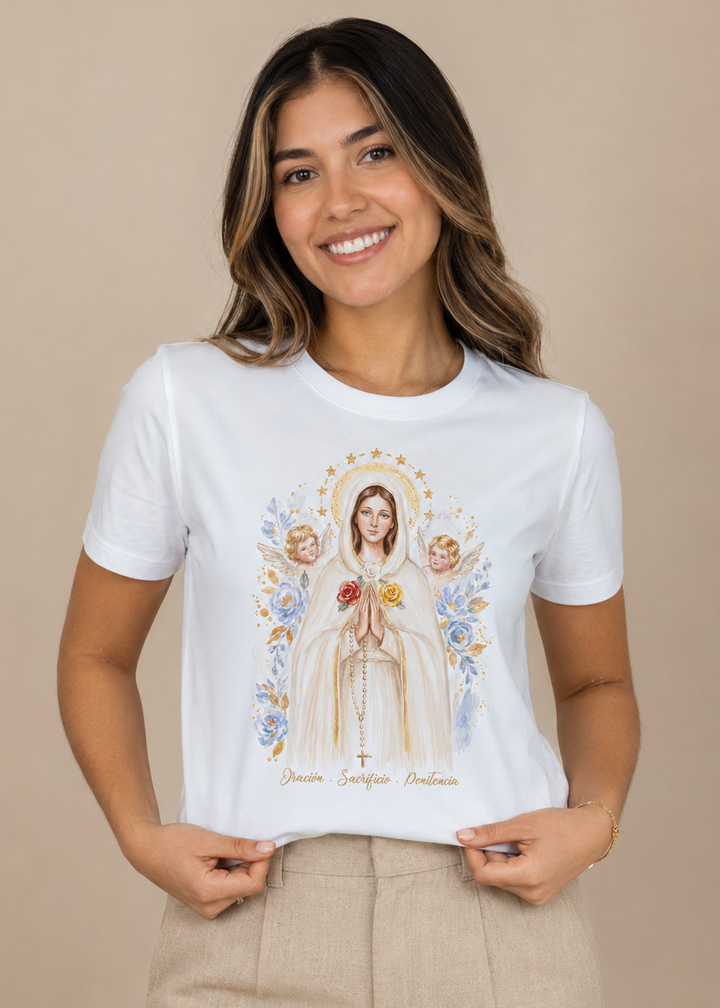 CAMISETA ROSA MÍSTICA