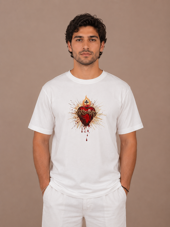 CAMISETA SAGRADO CORAZÓN DE JESUS