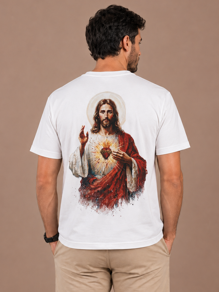 CAMISETA SAGRADO CORAZÓN DE JESUS