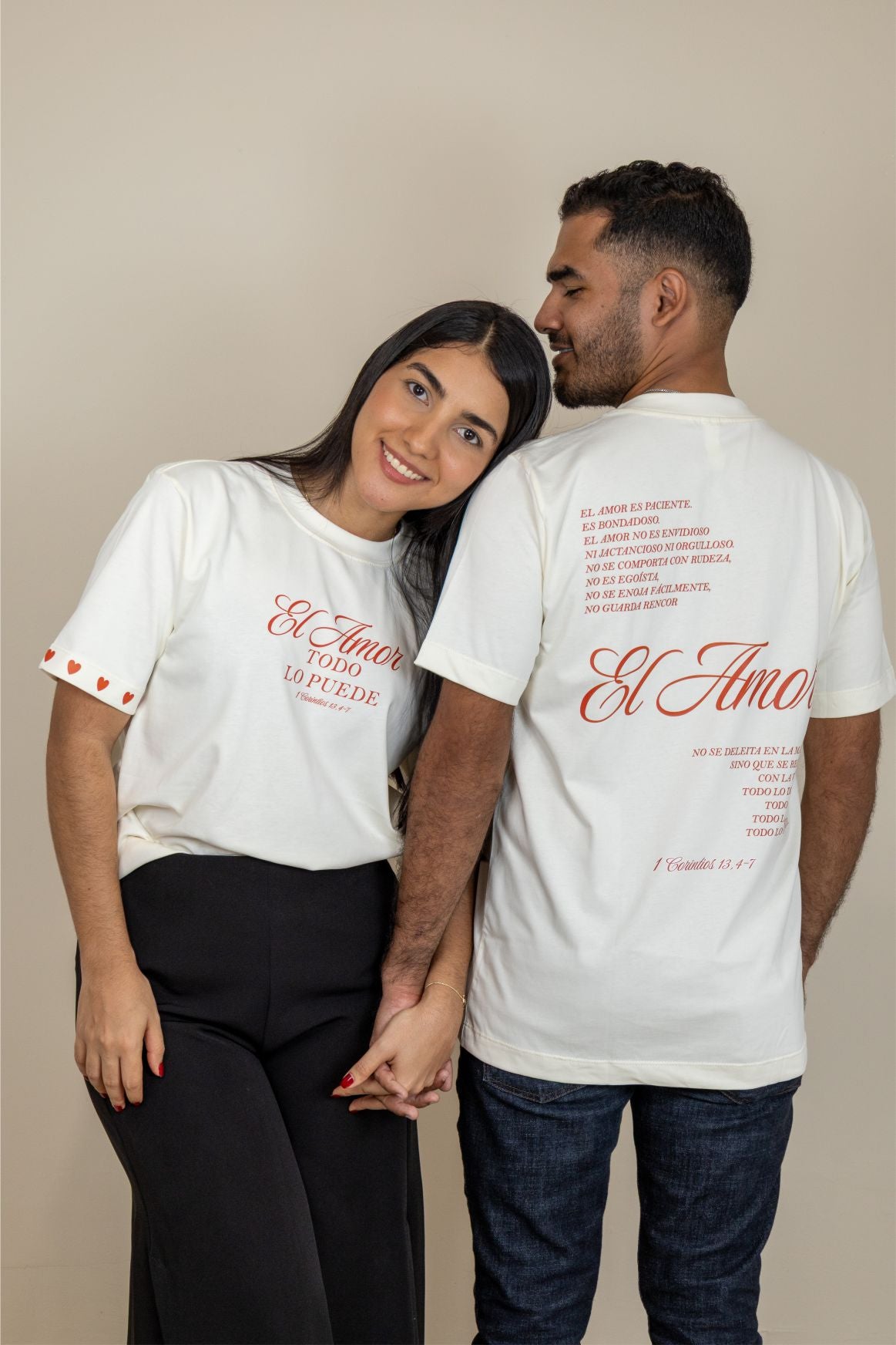CAMISETA 1 CORINTIOS EL AMOR TODO LO PUEDE