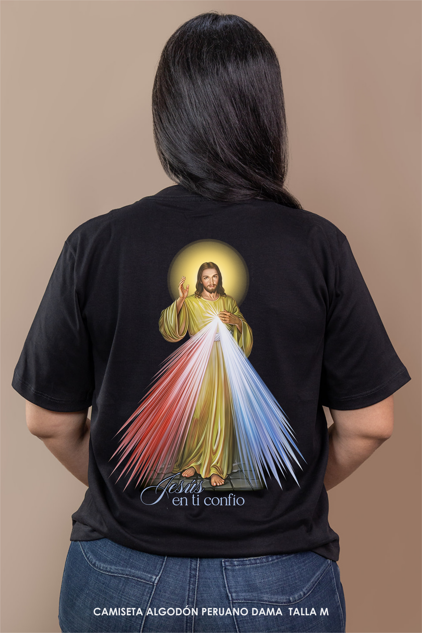 CAMISETA DIVINA MISERICORDIA - Algodòn peruano
