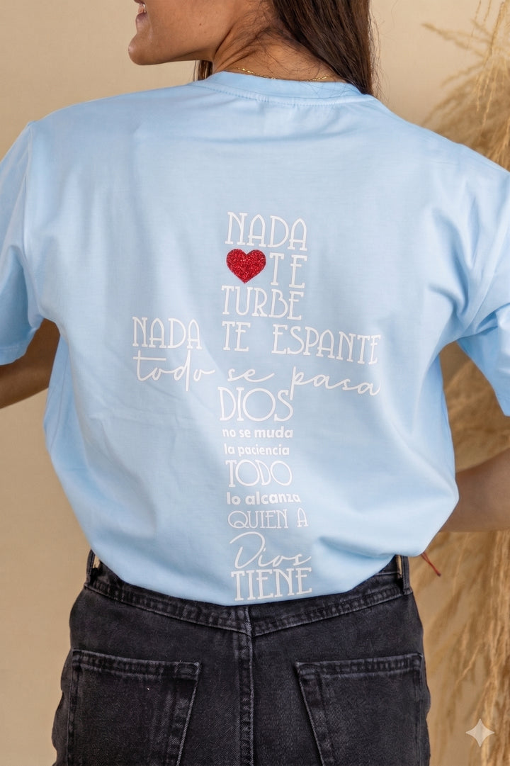 CAMISETA SOLO  DIOS BASTA
