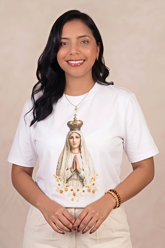 CAMISETA SEÑORA DE FATIMA