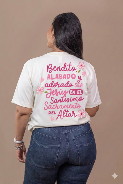 CAMISETA FUENTE DE VIDA - SANTISIMO