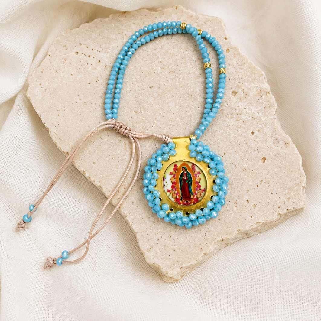 Pulsera escapulario Virgen Guadalupe