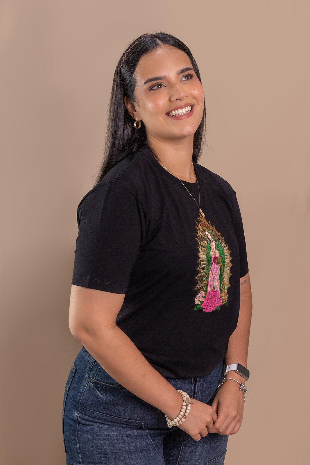 CAMISETA APLIQUE GUADALUPE