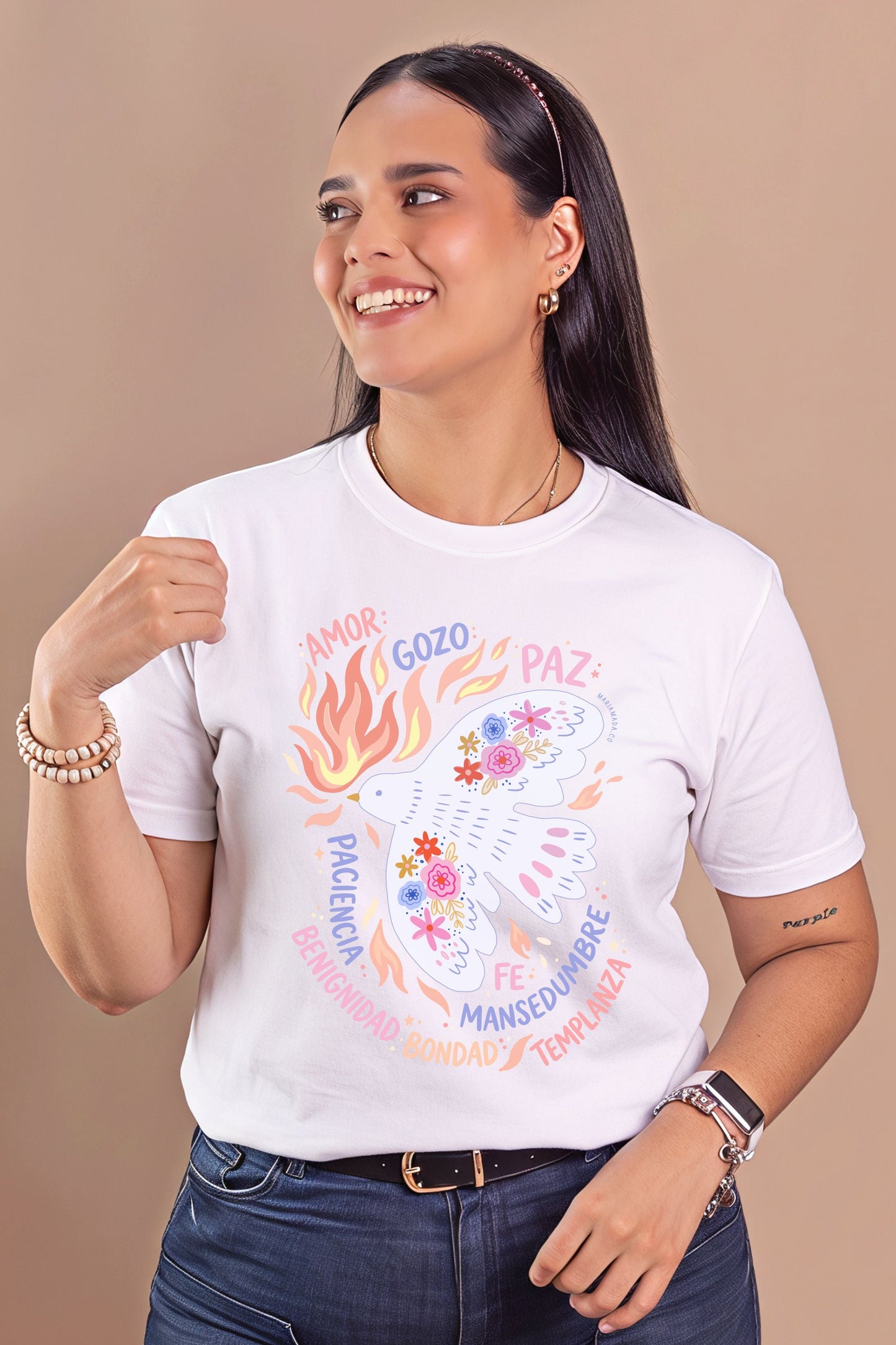 CAMISETA FRUTOS DEL ESPÌRITU SANTO