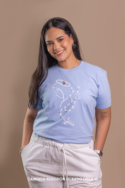 CAMISETA ROSARIO A JESÙS POR MARÌA