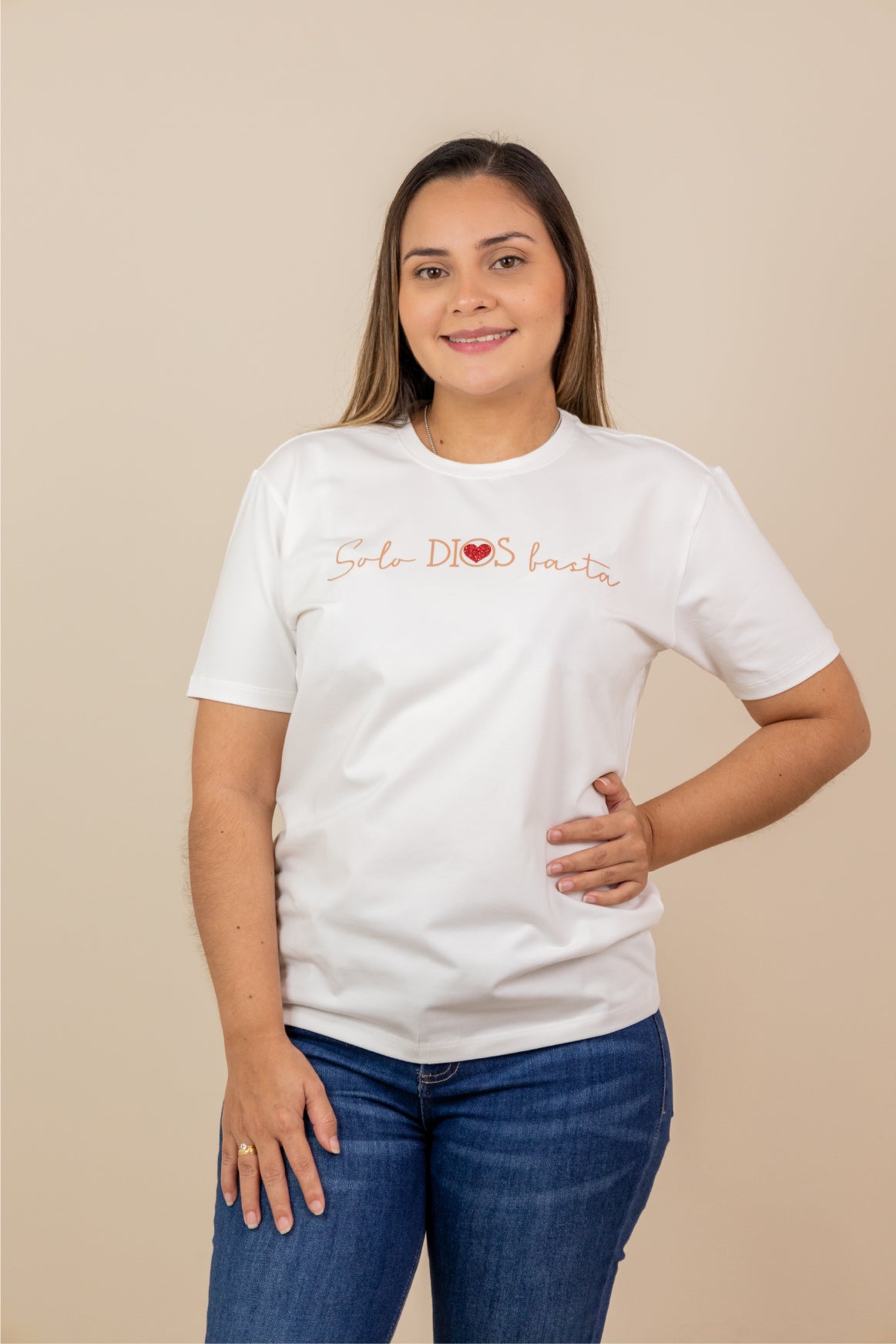 CAMISETA SOLO  DIOS BASTA