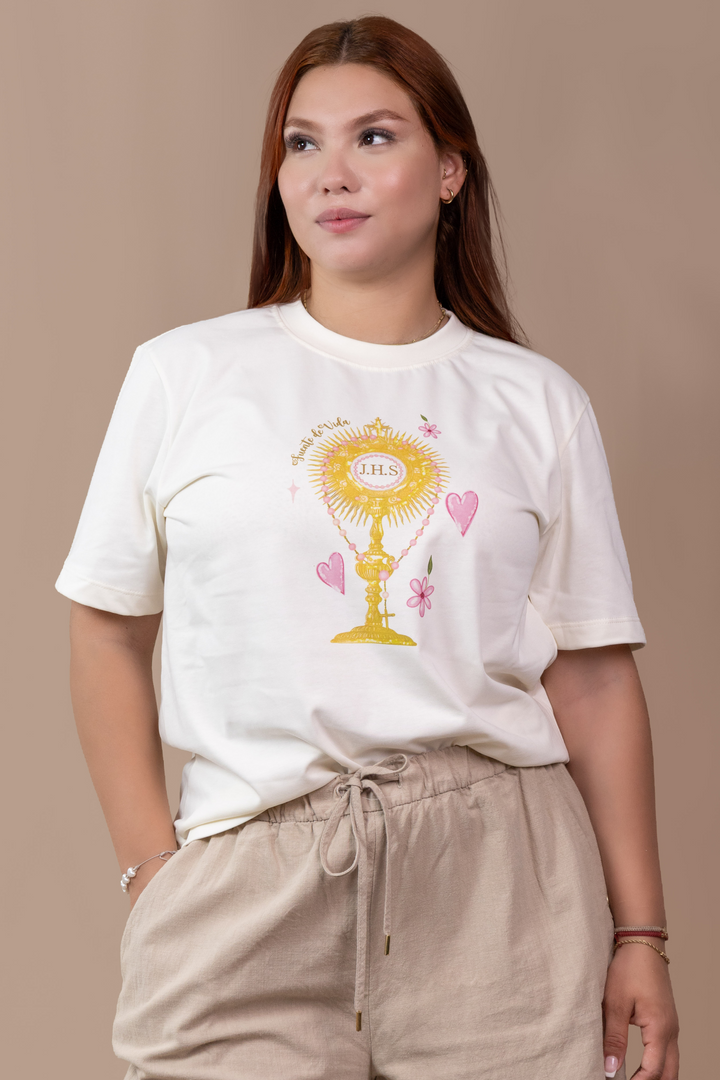 CAMISETA FUENTE DE VIDA - SANTISIMO