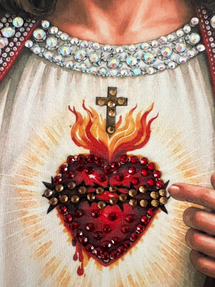 CAMISETA SAGRADO CORAZON DE JESÚS *Nueva*
