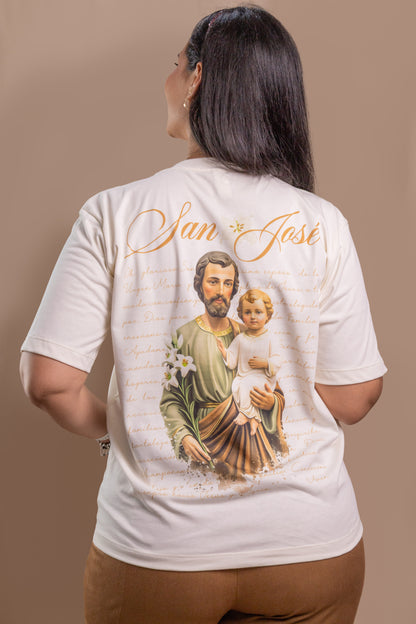 CAMISETA SAN JOSE - Algodòn Peruano  Dama y Caballero