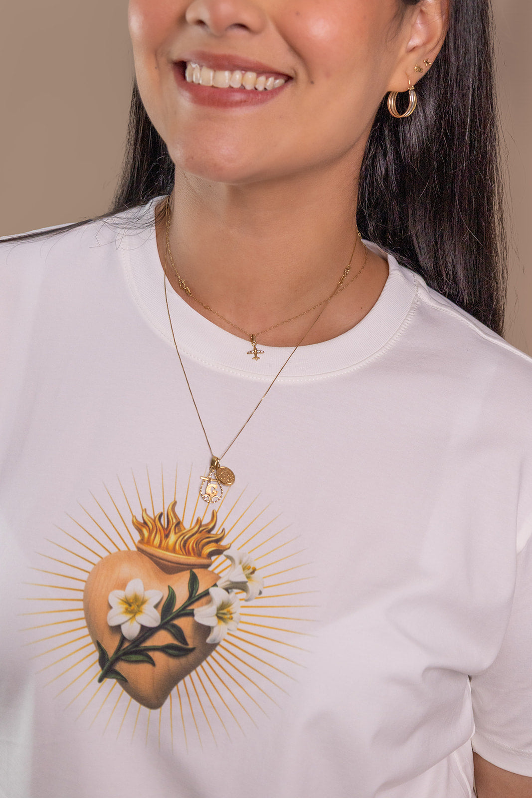 CAMISETA SAN JOSÈ - Algodon licrado unisex