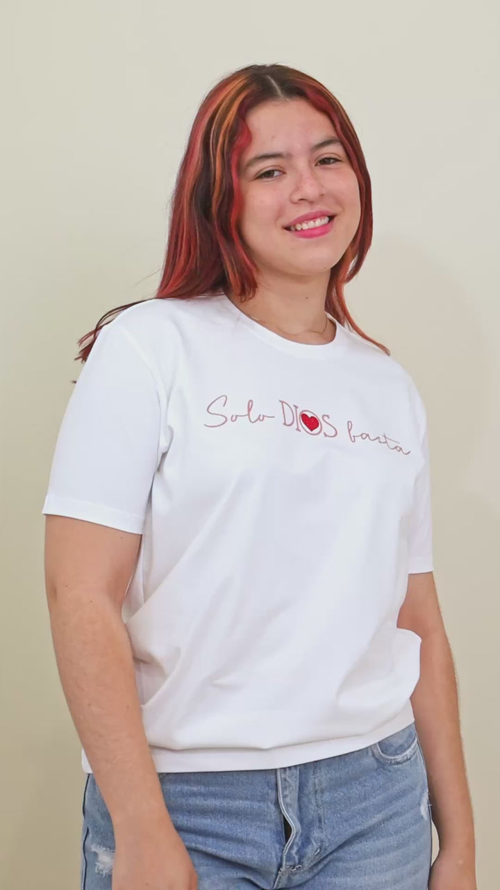 CAMISETA SOLO  DIOS BASTA