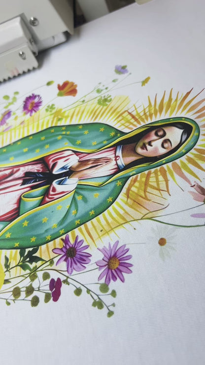 CAMISETA GUADALUPE FLORAL