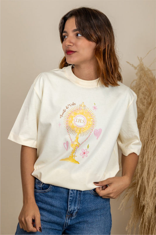 CAMISETA FUENTE DE VIDA - SANTISIMO