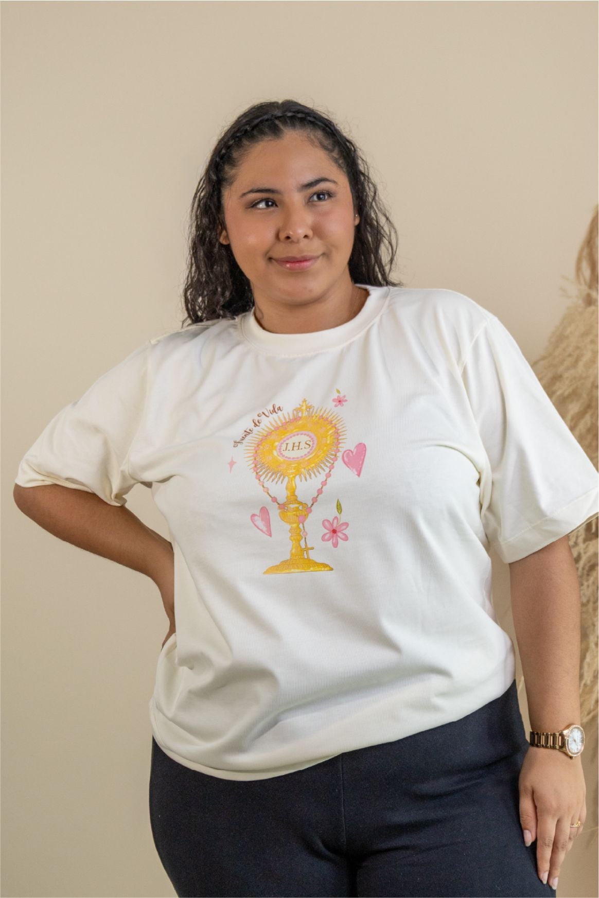 CAMISETA FUENTE DE VIDA - SANTISIMO