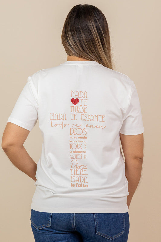 CAMISETA SOLO  DIOS BASTA